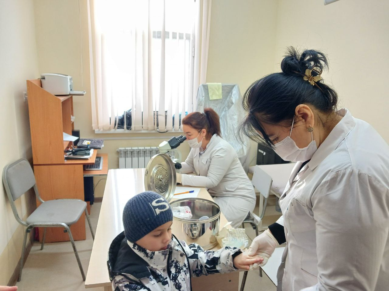 Гирпп, УРВИ ва Кизамик, Кизилча, вирусли гепатит касалликларини олдини олиш буйича сухбат утказилди