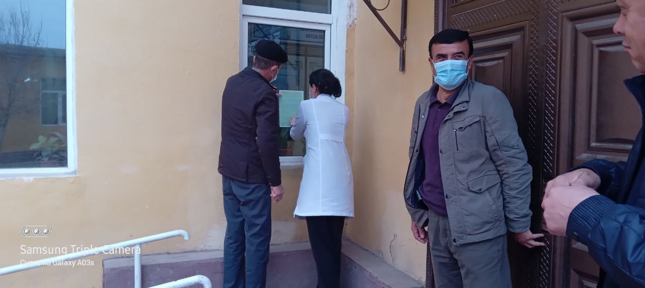 Грипп ва уткир вирусли респиратор касалликларни олдини олиш буцича тушунтириш ищлари олиб борилди