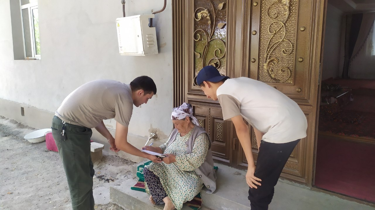 Xiva tuman SEO va JS  bo'limi hodimlari tomonidan SAYOT mahalla Intizar ko'chasi 7-uyda tushuntirish-targ'ibot ishlari olib borildi