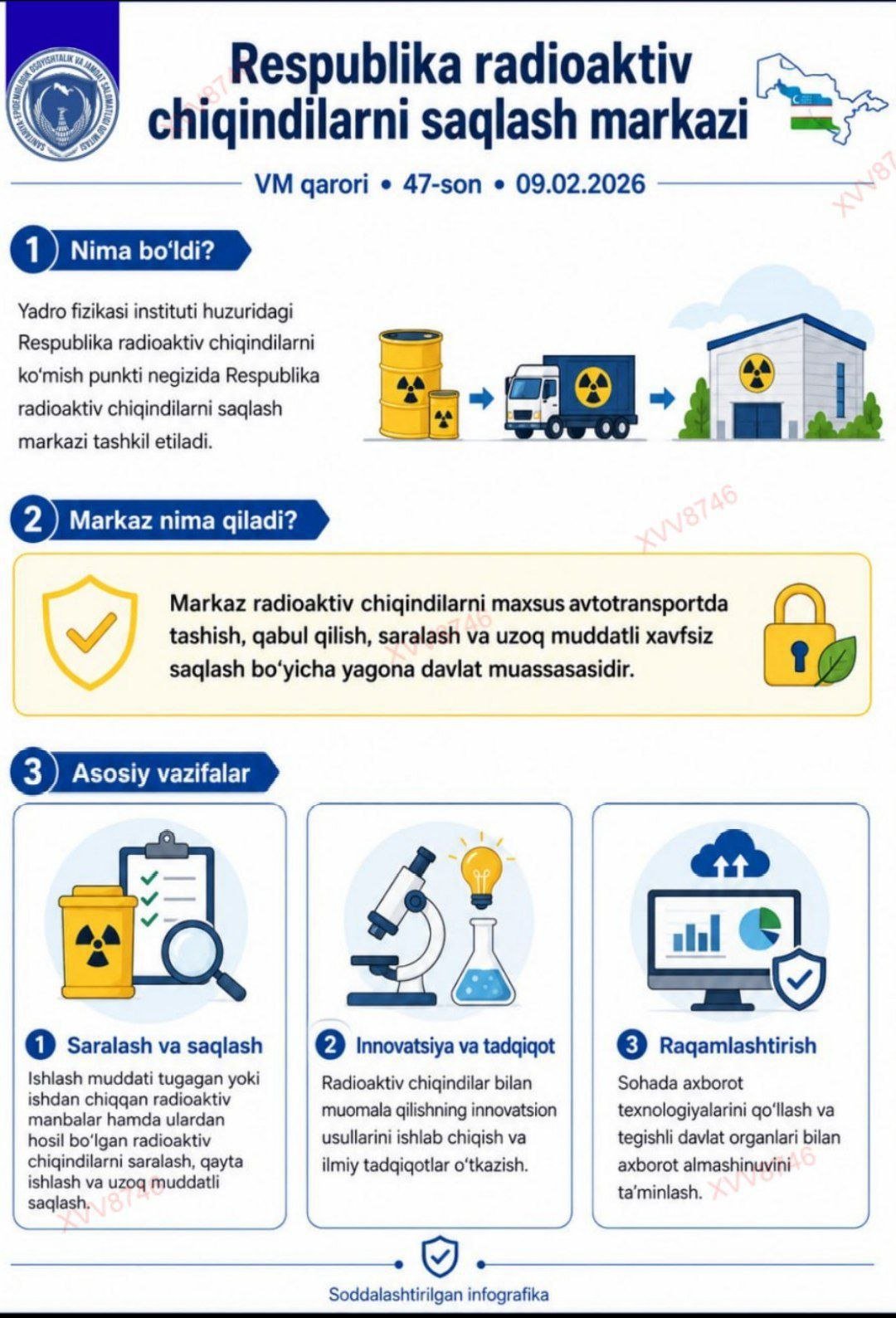 Davlat xizmatlar tizimida muhim o'zgarish.